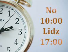 <b>Uzmanību! Biroja darba laika izmaiņas‼️</b>